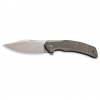 Nóż składany WE Knife Snick WE19022F-5 gray / dark green micarta
